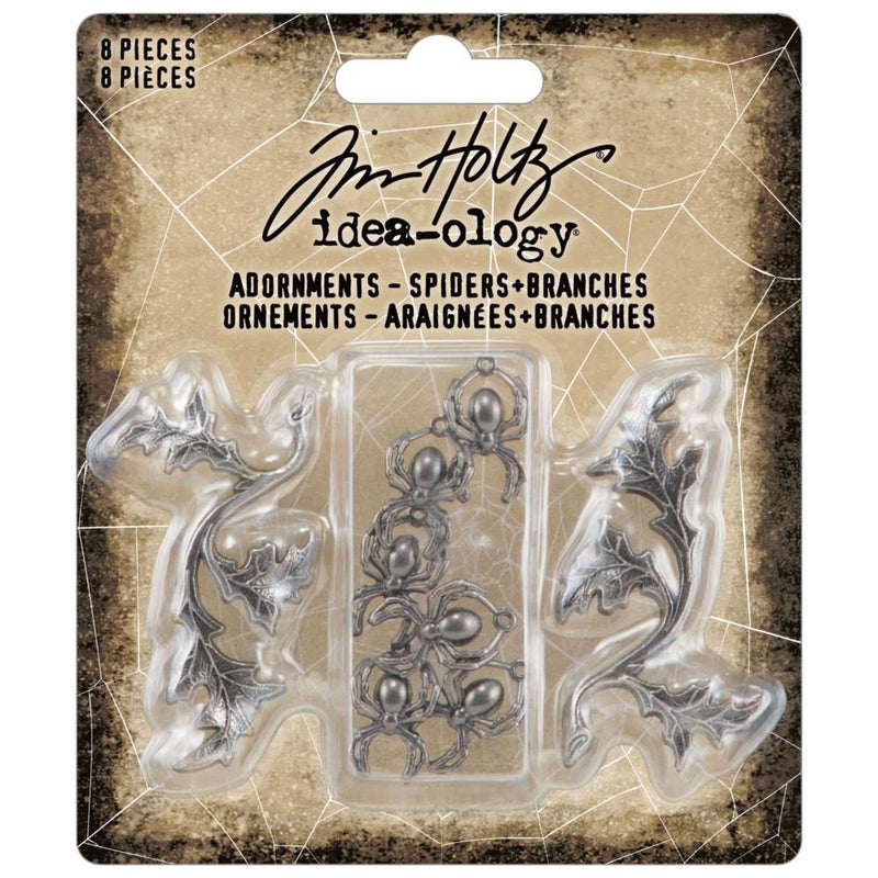 Tim Holtz Idea-Ology Adornments - Spiders & Branches, TH94342 23
