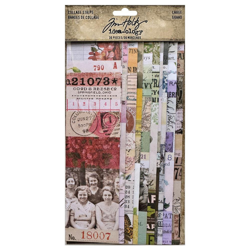 Tim Holtz Idea-ology - Collage Strips - Large, TH94367 2024