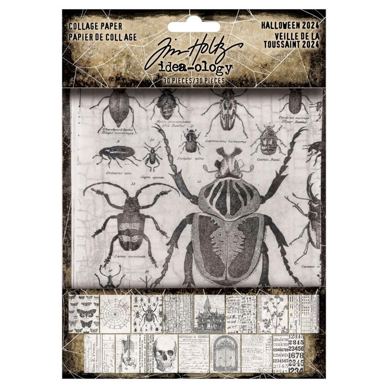 Tim Holtz Idea-ology - Collage Paper Halloween 2024, TH94393 Now Retired