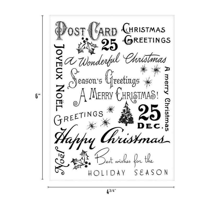 Tim Holtz Idea-Ology - Christmas 2024 Collage Paper, TH94409