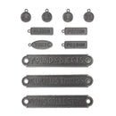 Tim Holtz Idea-ologyWord Plaques & Tags Halloween, TH94438