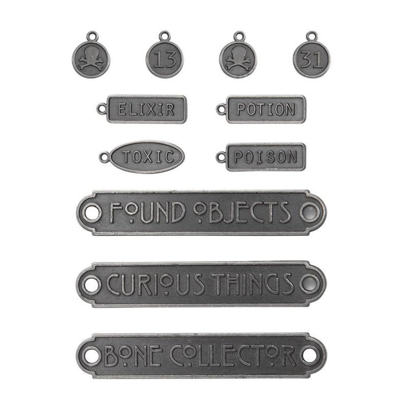 Tim Holtz Idea-ologyWord Plaques & Tags Halloween, TH94438
