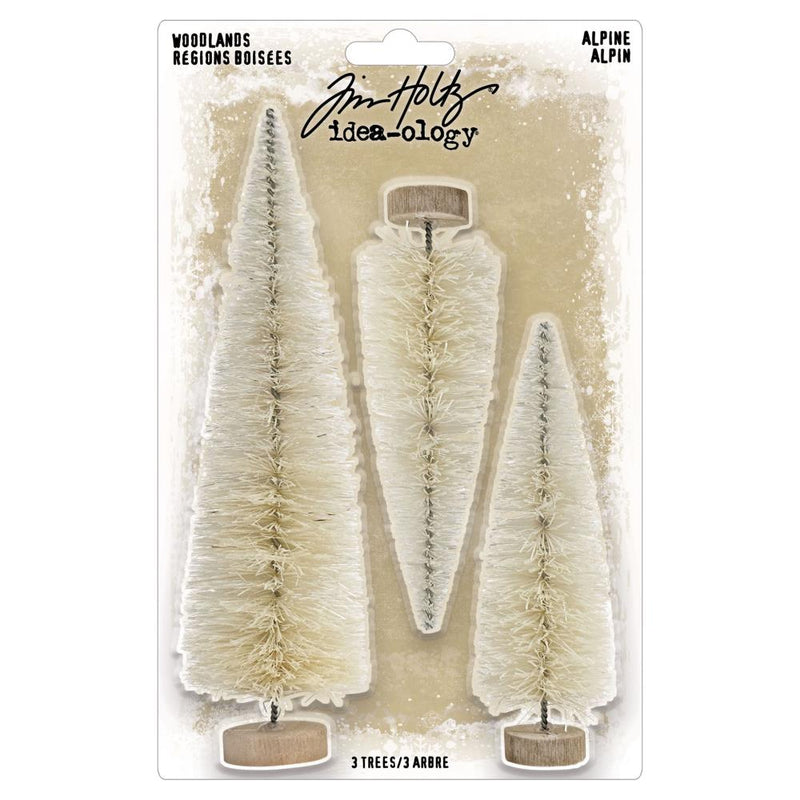 Tim Holtz Idea-Ology - Woodlands Alpine Trio, TH94453