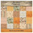 Tim Holtz Idea-ology Palette 12x12 Paper Pack - Orange, TH94457