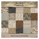 Tim Holtz Idea-ology Palette 12x12 Paper Pack - Neutral, TH94459