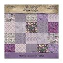 Tim Holtz Idea-ology Palette 12x12 Paper Pack - Purple, TH94464