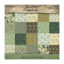 Tim Holtz Idea-ology Palette 8x8 Paper Pack - Green, TH94474