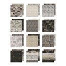 Tim Holtz Idea-ology Palette 8x8 Paper Pack - Charcoal, TH94479