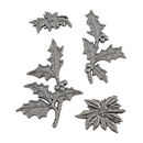 Ships 10/05 - Tim Holtz Idea-Ology - Adornments Festive, TH94487 Christmas 26