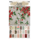 Ships 10/05 - Tim Holtz Idea-Ology - Christmas 2026 Backdrops, TH94488