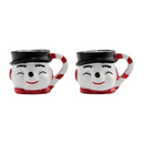 Ships 10/05 - Tim Holtz Idea-Ology - Snowman Mugs, TH94501 Christmas 26