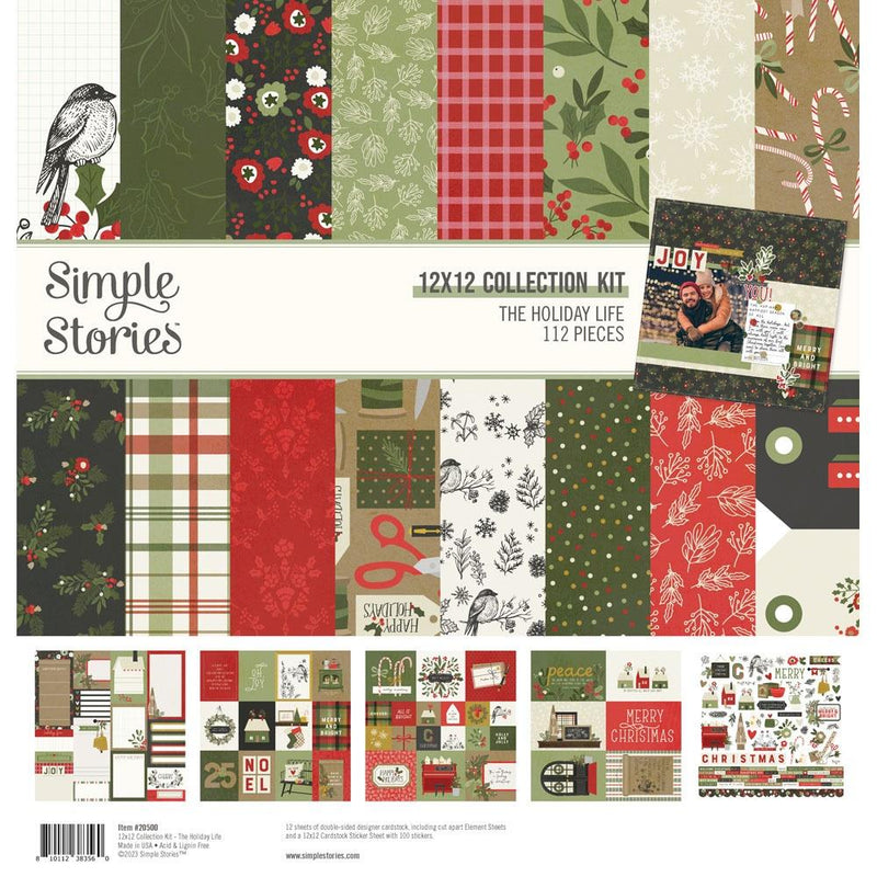 Simple Stories - The Holiday Life - 12x12 Collection Kit, THL20500