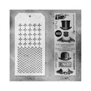 Stampers Anonymous Mixed Media Stamps & Stencil -