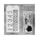 Stampers Anonymous Mixed Media Stamps & Stencil -