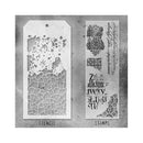 Stampers Anonymous Mixed Media Stamps & Stencil -