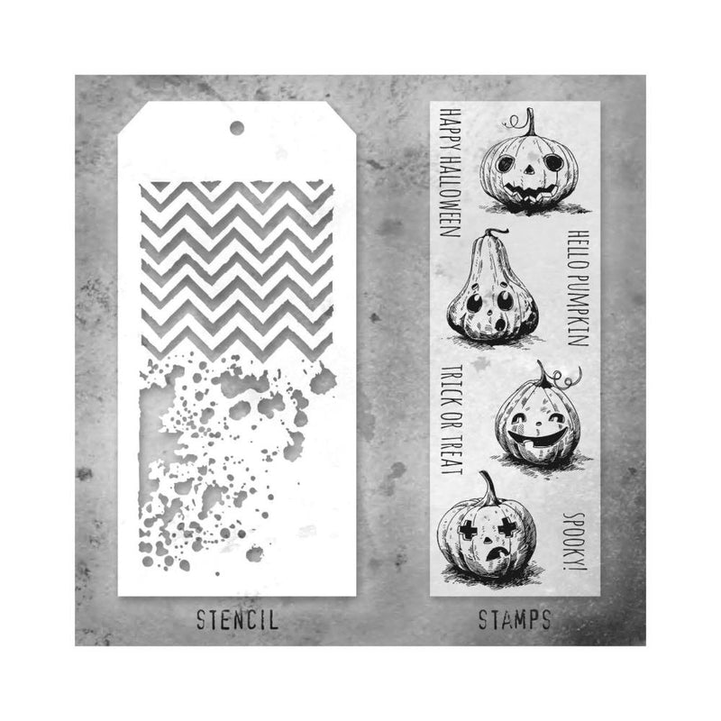 Coming Soon - Stampers Anonymous Mixed Media Stamps & Stencil - Set