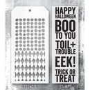 Stampers Anonymous Mixed Media Stamps & Stencil - Bold Frights, THMM169