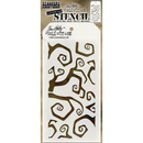 Stampers Anonymous Layering Stencil - Twisted, THS065 Tim Holtz