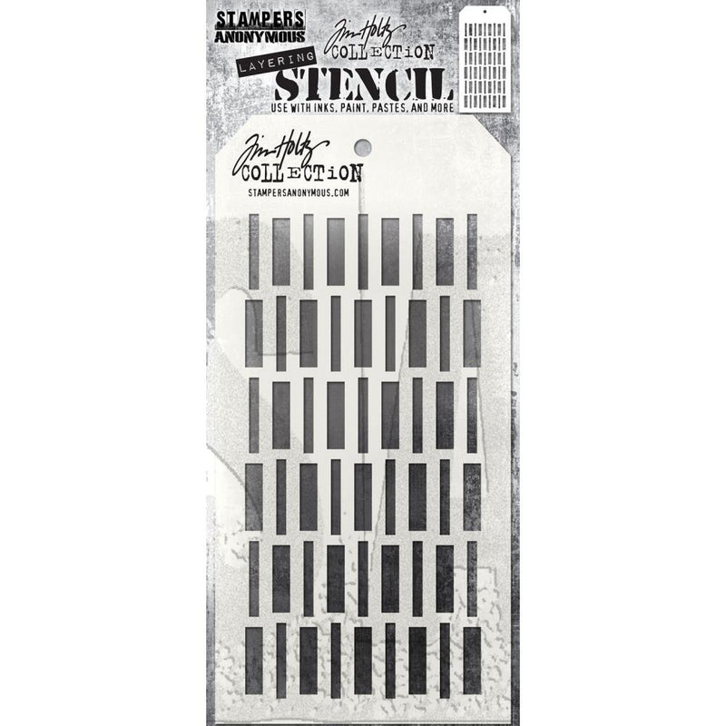 Stampers Anonymous Stencil - Sticks, THS172 by: Tim Holtz