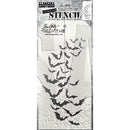 Stampers Anonymous Layering Stencil - Batty, THS184 by: Tim Holtz