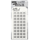 Late Oct - Stampers Anonymous Layering Stencil - Retro Snowflake, THS190 Tim Holtz