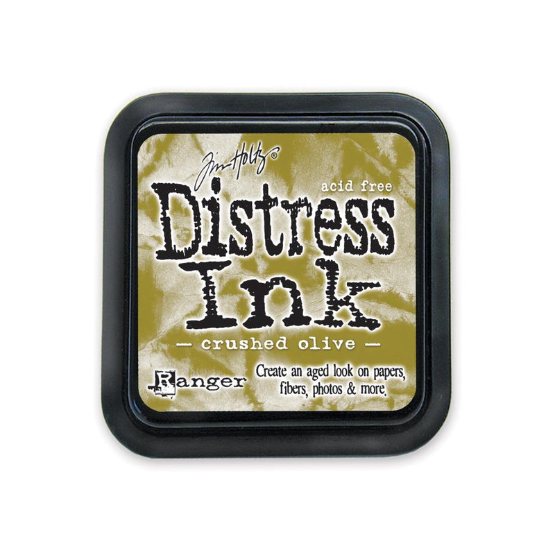 Tim Holtz Distress Ink Pad - Cruched Olive, TIM27126