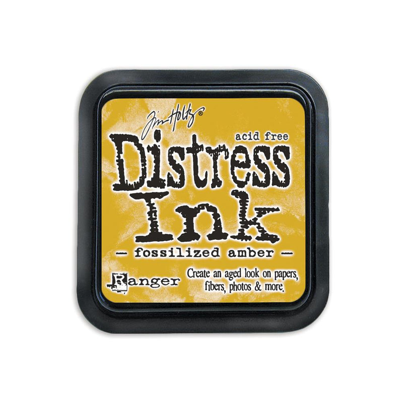 Ranger - Tim Holtz Distress Ink Pad - Fossilized Amber, TIM43225
