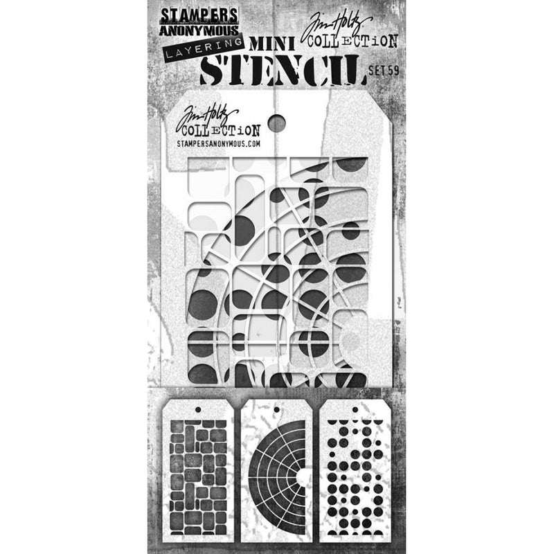 Stampers Anonymous Stencil Set - Set