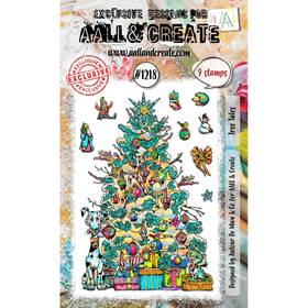 AALL & Create A6 Clear Stamp Set - Tree Tales, TP-1218