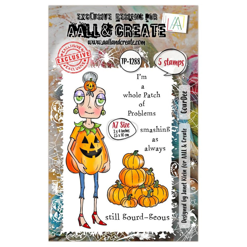 AALL & Create A7 Clear Stamp Set - GourDee, TP-1288