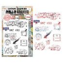 AALL & Create A6 Clear Stamp Set - Postcard Shuffle, TP-1338