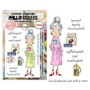 AALL & Create A7 Clear Stamp Set - Dee Caffinated, TP-1365