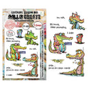 AALL & Create A6 Clear Stamp Set - Beware the Smile, TP-1411