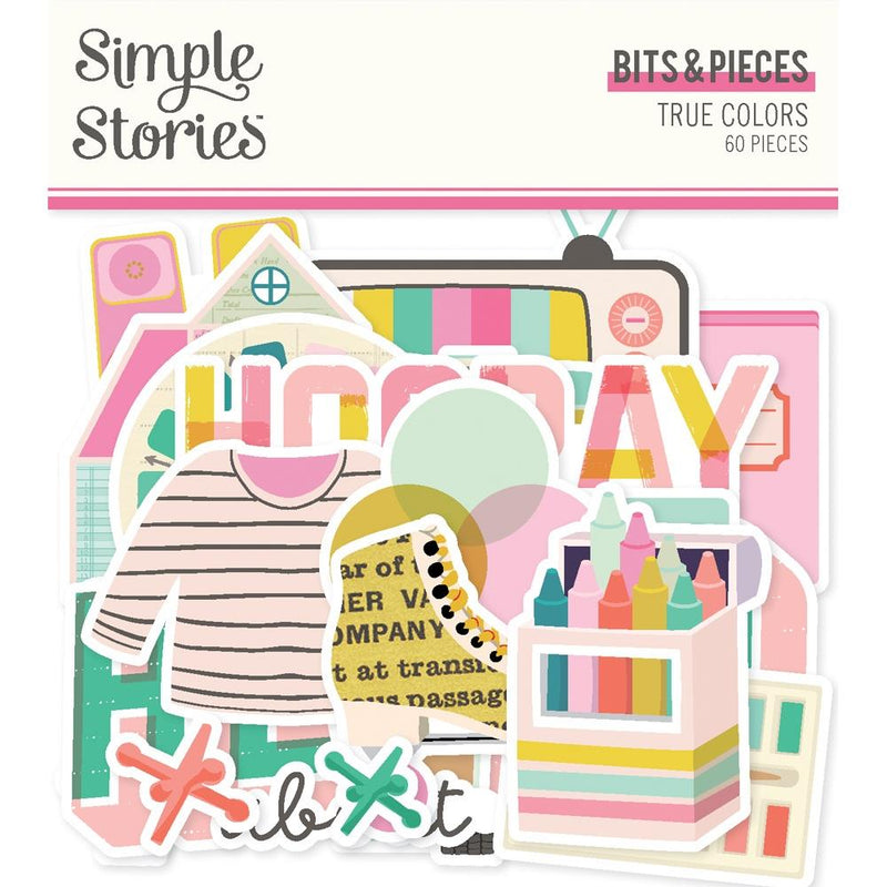 Simple Stories - Bits & Pieces - True Colors, TRC21818