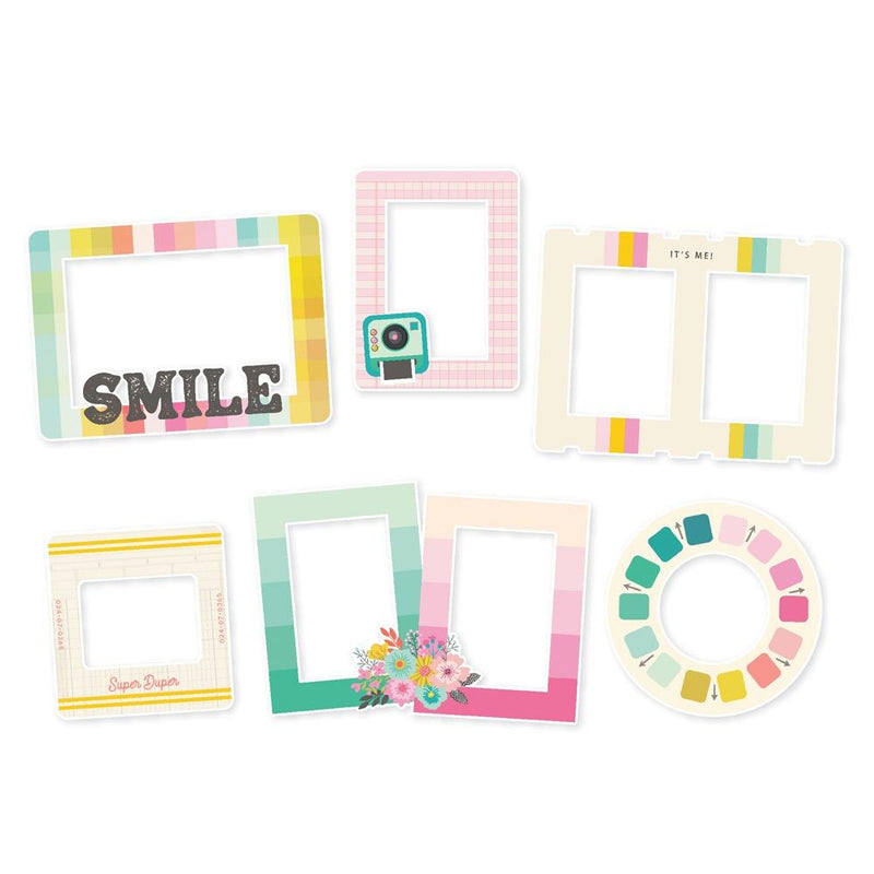 Simple Stories - Chipboard Frames - True Colors, TRC21824