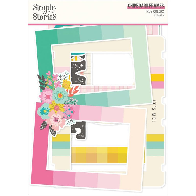 Simple Stories - Chipboard Frames - True Colors, TRC21824