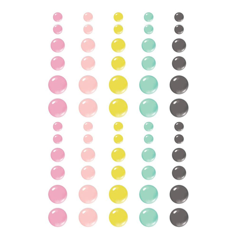 Simple Stories - Enamel Dots - True Colors, TRC21827