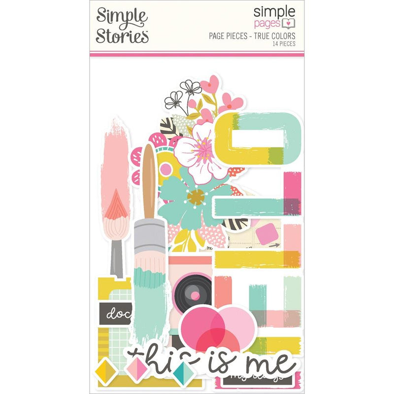Simple Stories - Simple Pages Page Pieces - True Colors, TRC21830