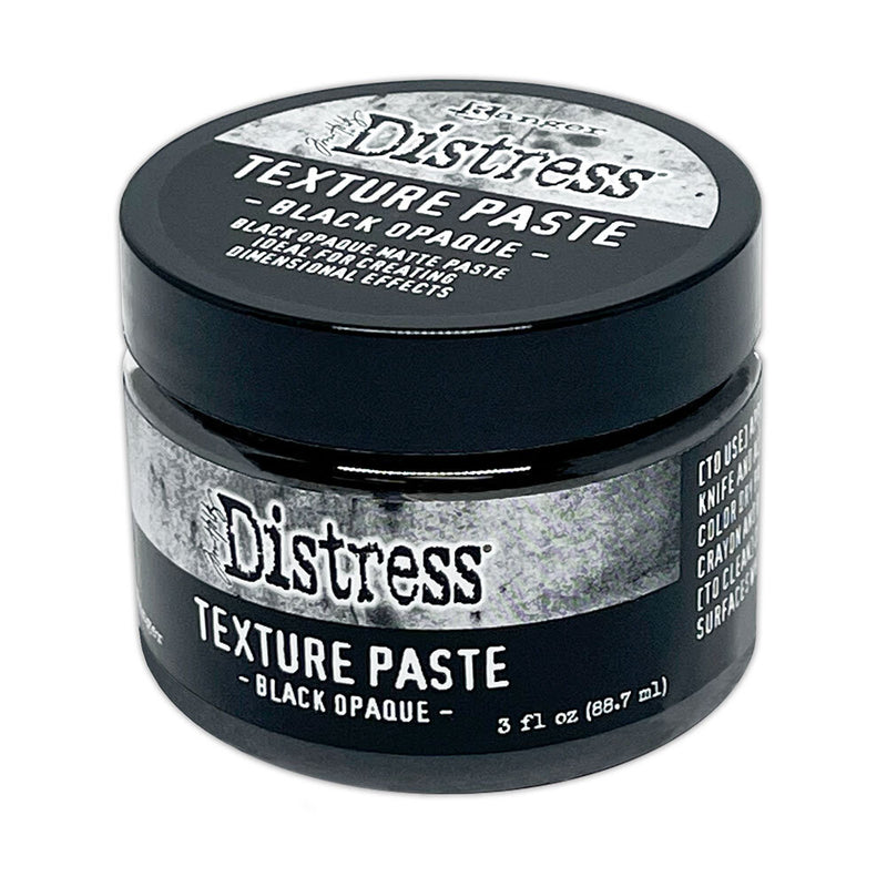 Tim Holtz Distress Texture Paste 3oz - Black Opaque, TSHK84471