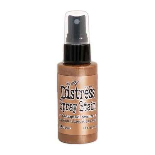 Tim Holtz Distress Spray Stain 1.9fl oz. - Antiqued Bronze, TSS42143