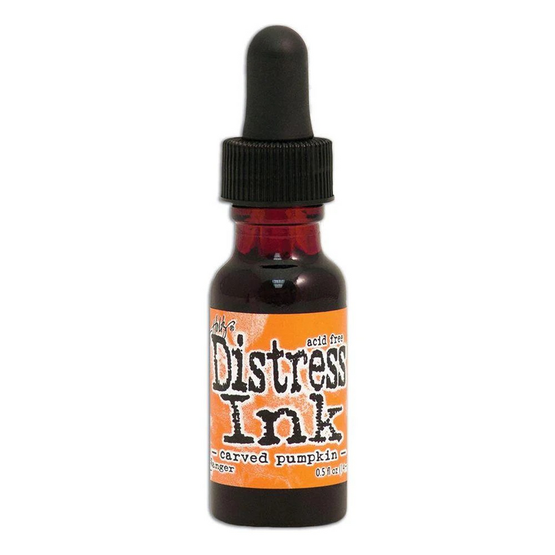Ranger - Tim Holtz Distress Reinker .5oz, - Carved Pumpkin, TXR43324