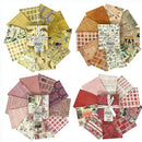 Free Spirit - Eclectic Elements Palette Pink, Red, Orange, & Yellow FQ Bundles, by Tim Holtz