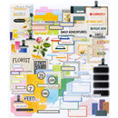 49 & Market - The Flower Emporium Journaling Ephemera, VBF-31287 by Vicki Boutin