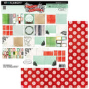 49 & Market Mistletoe & Memories - 12x12 Starters Paper Pack, VBM-32468 by Vicki Bouton