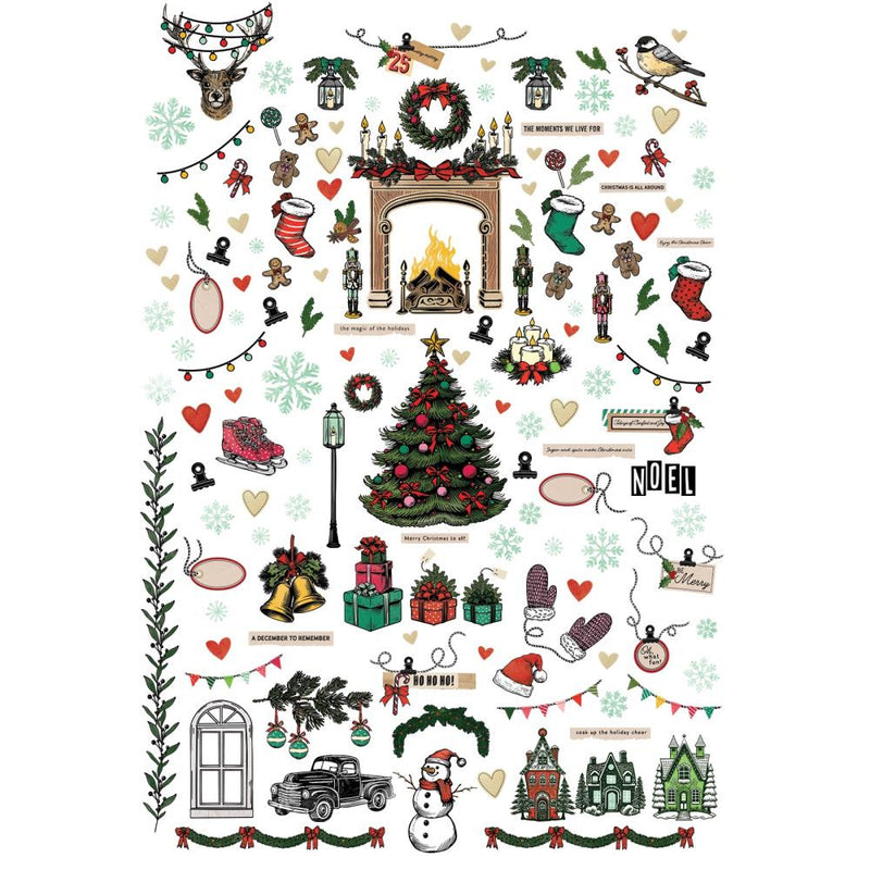 49 & Market Mistletoe & Memories - Laser Cut Elements, VBM-32673 by Vicki Bouton