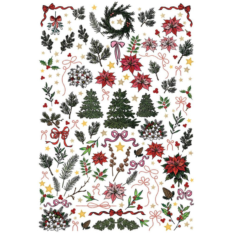 49 & Market Mistletoe & Memories - Laser Cut Foilage, VBM-32680 by Vicki Bouton