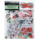 49 & Market Mistletoe & Memories - Icons & Titles Ephemera Set, VBM-32697 Vicki Bouton