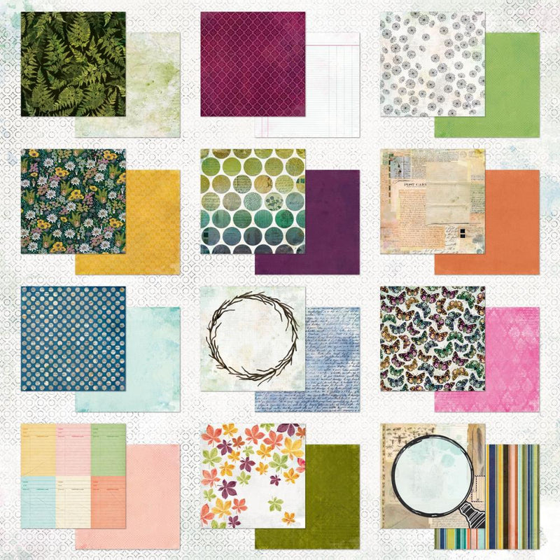 49 & Market 12x12 Paper Pad - Curiosities in Willow Grove, VBWG-33465 Vicki Boutin