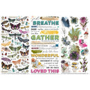 49 & Market Rub-On Transfers - Essentials Curiosities in Willow Grove, VBWG-33632 Vicki Boutin