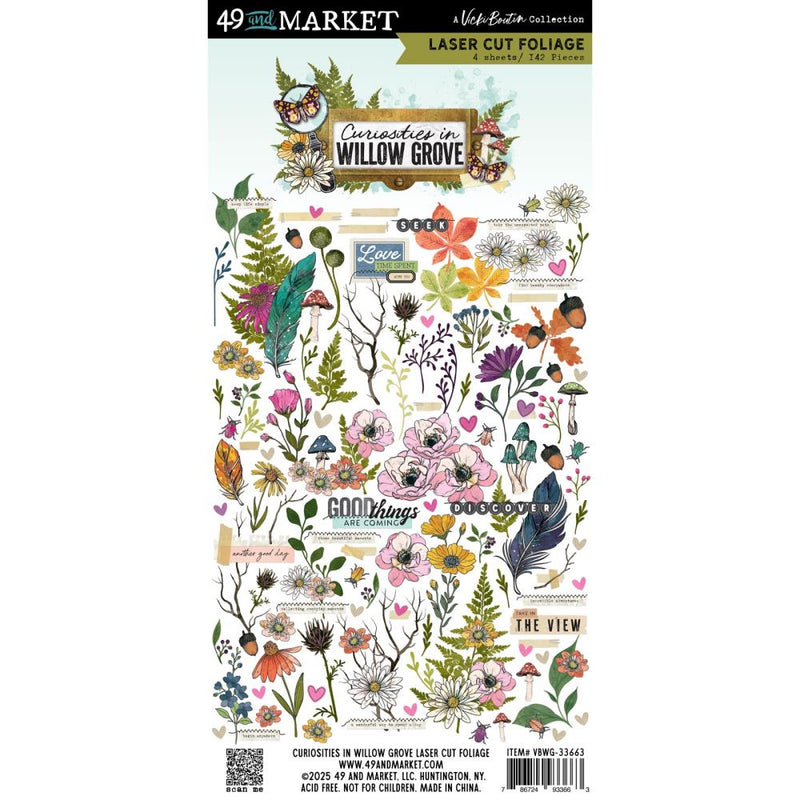 49 & Market Laser Cut - Foliage Curiosities in Willow Grove, VBWG-33663 Vicki Boutin